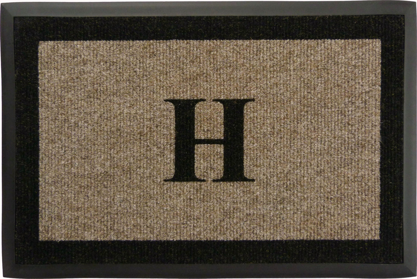 Samson Monogram "H" Door Mat