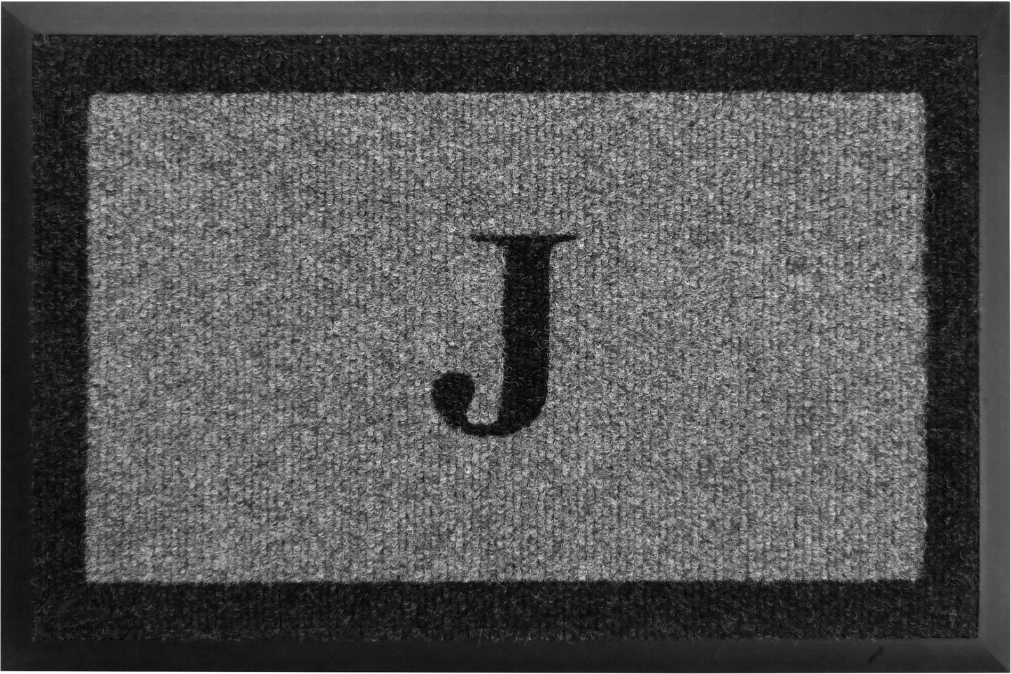 Samson Monogram "J" Door Mat