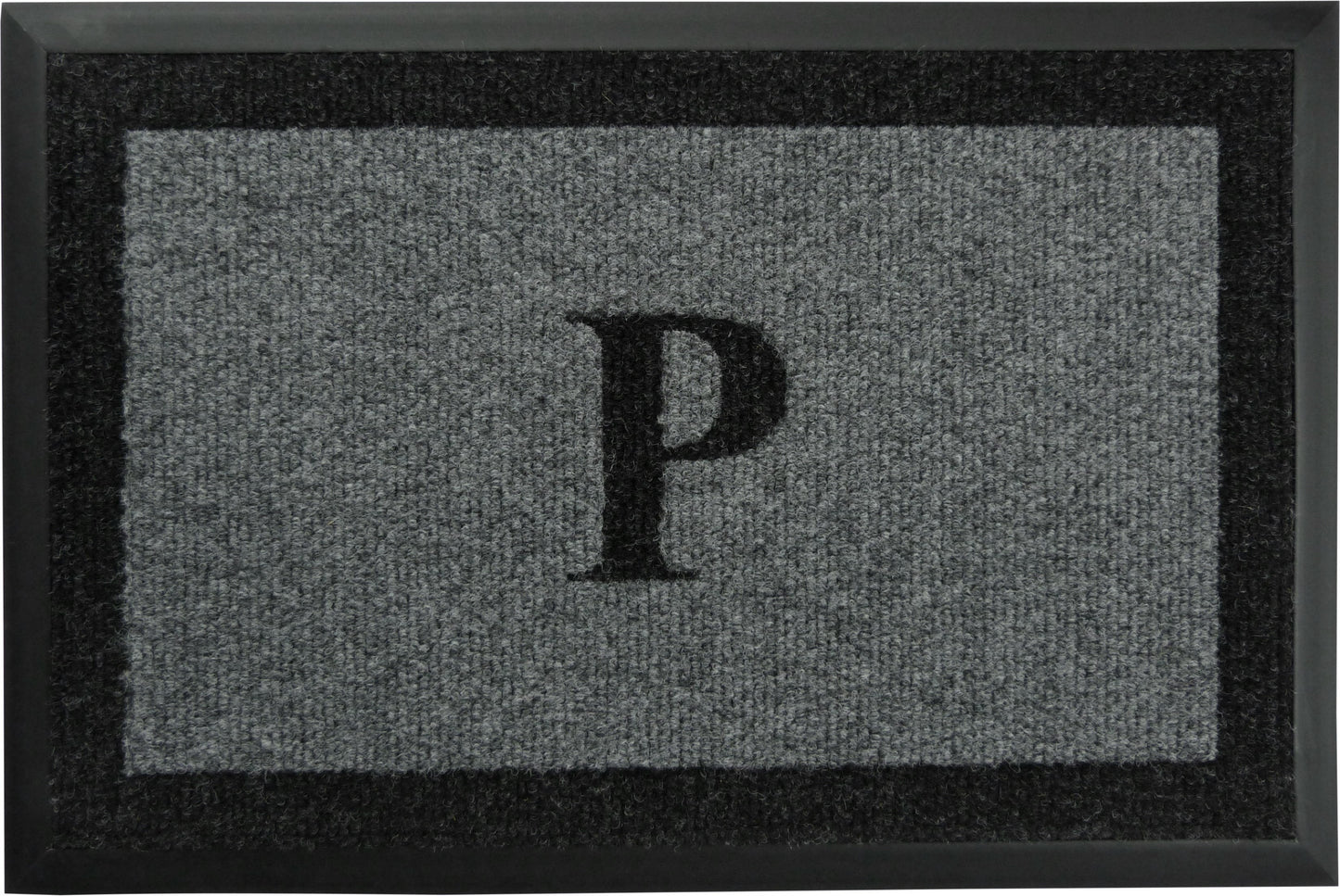 Samson Monogram "P" Door Mat