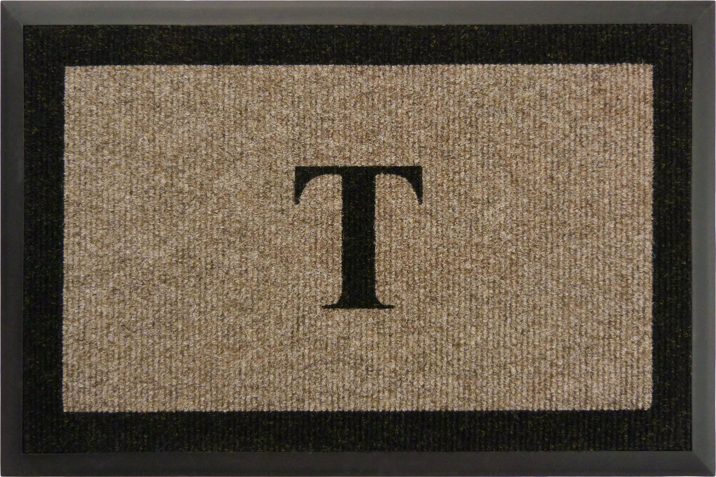 Samson Monogram "T" Door Mat