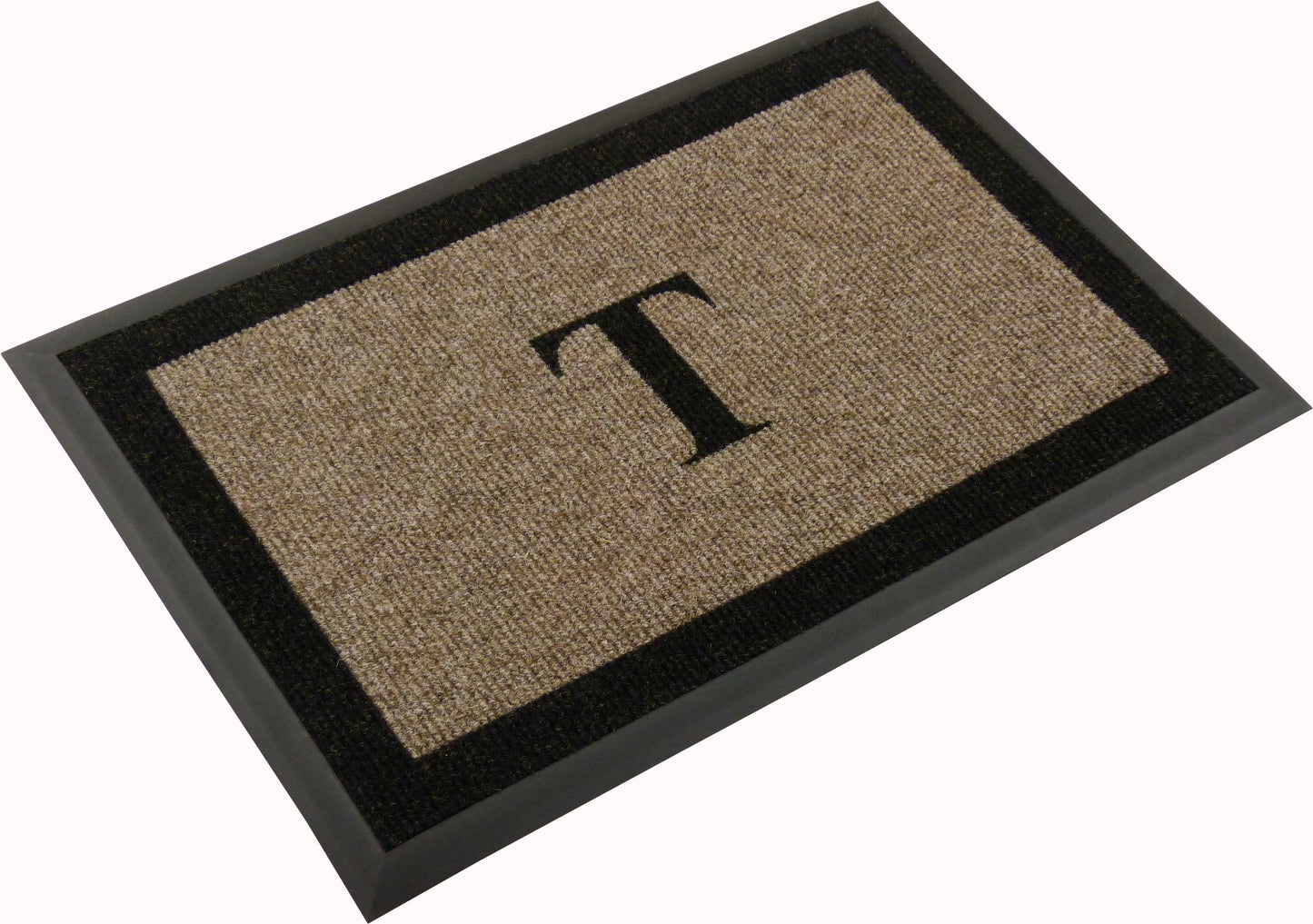 Samson Monogram "T" Door Mat