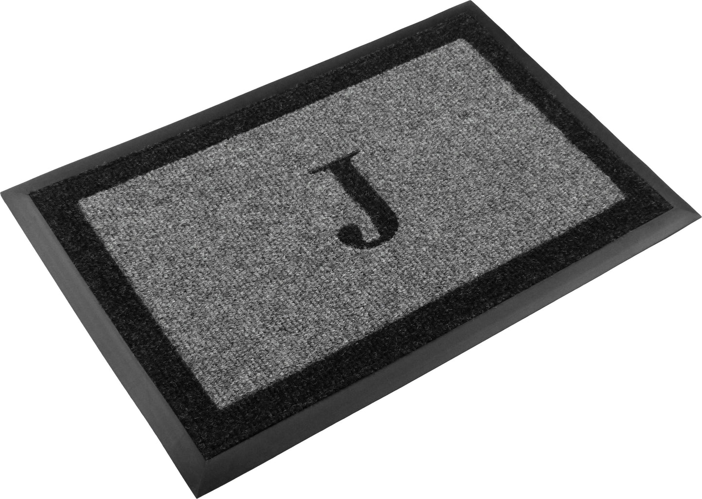 Samson Monogram "J" Door Mat