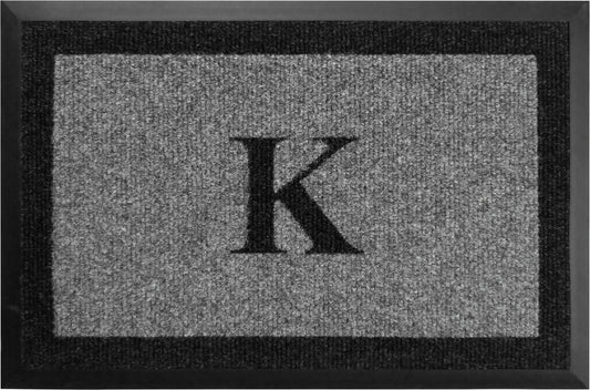 Samson Monogram "K" Door Mat