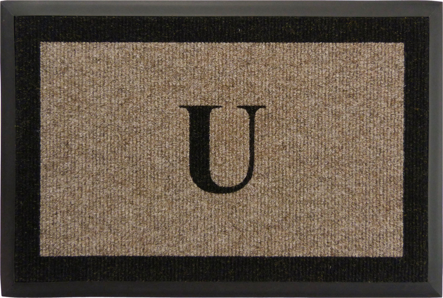 Samson Monogram "U" Door Mat